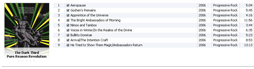 Pure Reason Revolution - The Dark Third